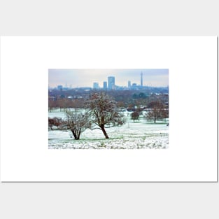 London Skyline Cityscape Primrose Hill Posters and Art